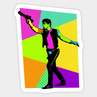 Space Cowboy | Pop Art Sticker